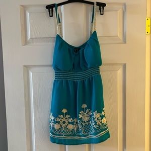 Heartsoul Teal Babydoll tank